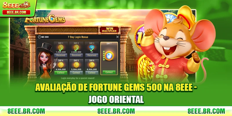 Avaliação De Fortune Gems 500 Na 8EEE - Jogo Oriental