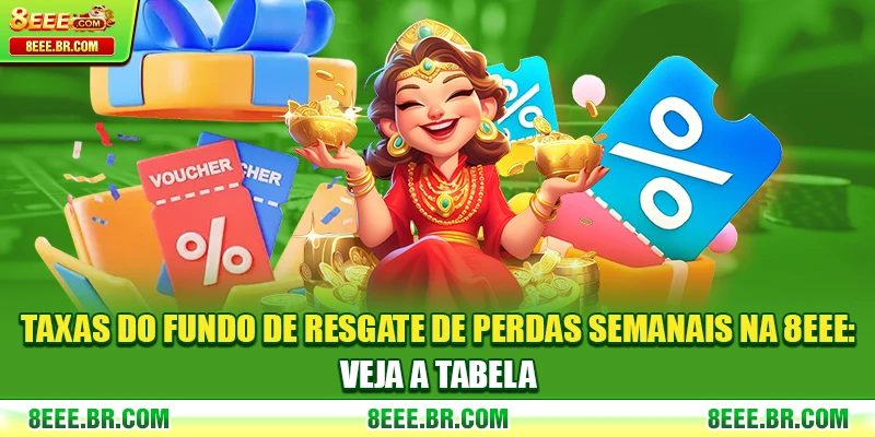 Taxas do Fundo de Resgate de Perdas Semanais na 8EEE: veja a tabela